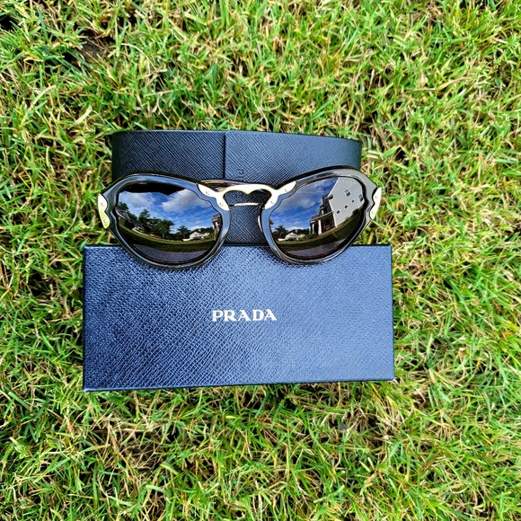 PRADA SPR09T Butterfly Style Havana - Picture 5 of 14